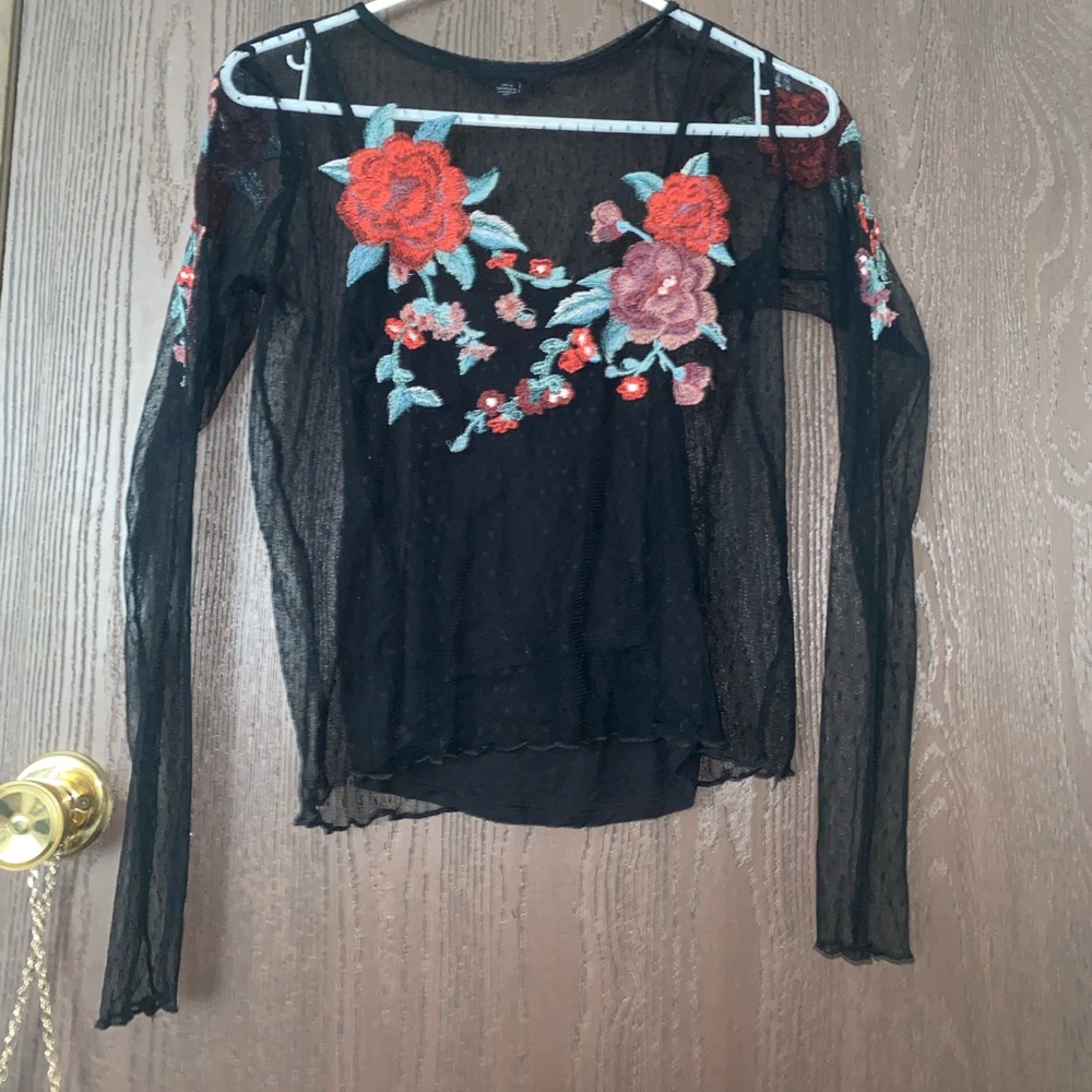 American Eagle sheer shirt!